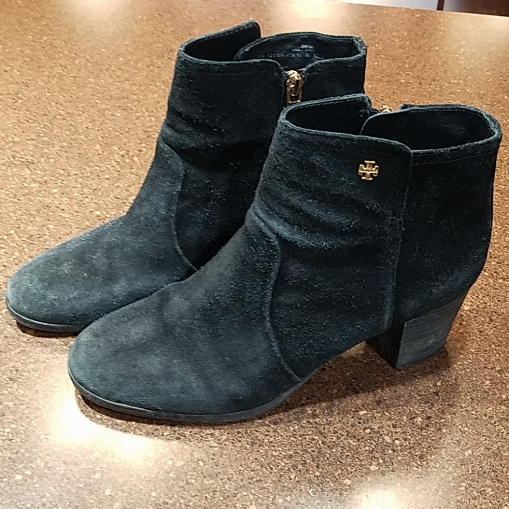 Tory Burch suede booties